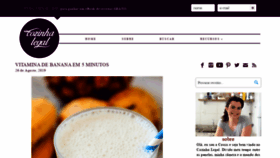 What Cozinhalegal.com.br website looked like in 2019 (4 years ago)