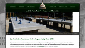 What Capitolcontractorsinc.com website looked like in 2019 (4 years ago)