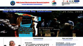 What Cecri.res.in website looked like in 2019 (4 years ago)