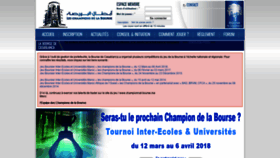 What Championnat-bourse.ma website looked like in 2019 (4 years ago)
