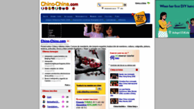 What Chino-china.com website looked like in 2019 (4 years ago)