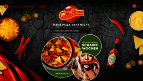 What Call-a-pizza.de website looked like in 2019 (4 years ago)