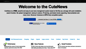 What Cutephp.com website looked like in 2019 (4 years ago)