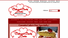 What Cakeandcandycenter.com website looked like in 2019 (4 years ago)