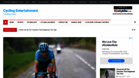 What Cyclingentertainment.stream website looked like in 2019 (4 years ago)