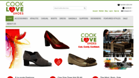 What Cookandloveshoes.com website looked like in 2019 (4 years ago)