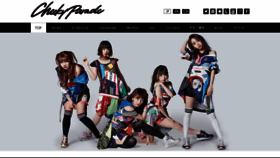 What Cheekyparade.jp website looked like in 2019 (4 years ago)