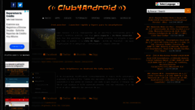 What Club4android.com website looked like in 2019 (6 years ago)
