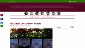 What Creativitaorganizzata.it website looked like in 2019 (4 years ago)