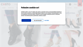 What Costo.ro website looked like in 2019 (4 years ago)