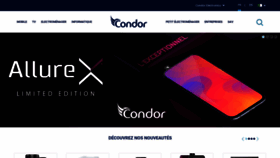 What Condor.dz website looked like in 2019 (4 years ago)
