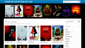 What Cinefan.pw website looked like in 2019 (4 years ago)