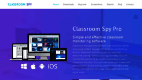 What Classroomspy.com website looked like in 2019 (4 years ago)