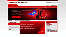What Cimb-bizchannel.com.my website looked like in 2019 (4 years ago)