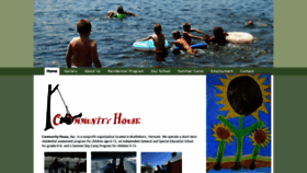 What Communityhousevt.org website looked like in 2019 (4 years ago)