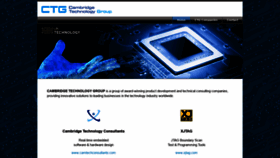 What Cambridgetechgroup.com website looked like in 2019 (4 years ago)