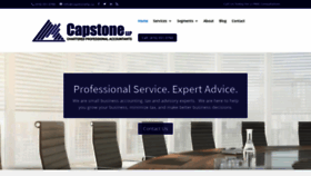 What Capstonellp.ca website looked like in 2019 (4 years ago)
