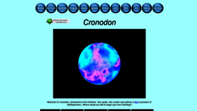 What Cronodon.com website looked like in 2019 (4 years ago)