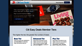What Citieasydeals.com website looked like in 2019 (4 years ago)