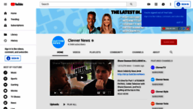 What Clevver.com website looked like in 2019 (4 years ago)