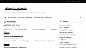 What Chordmp3.net website looked like in 2019 (4 years ago)
