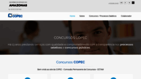 What Concursoscopec.com.br website looked like in 2019 (4 years ago)