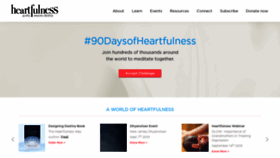 What Content.heartfulness.org website looked like in 2019 (4 years ago)