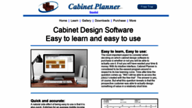What Cabinetplanner.com website looked like in 2019 (4 years ago)