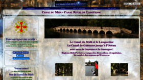 What Canaldumidi.com website looked like in 2019 (4 years ago)