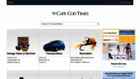 What Capecodclassified.com website looked like in 2019 (4 years ago)