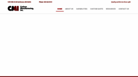 What Carlsonmfg.com website looked like in 2019 (4 years ago)