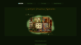 What Carolynspreciousmemories.com website looked like in 2019 (4 years ago)