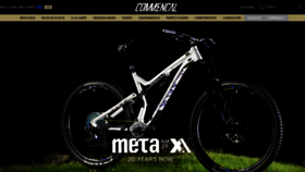 What Commencal-store.es website looked like in 2019 (4 years ago)