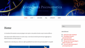 What Consulenzapsicosomatica.com website looked like in 2019 (4 years ago)