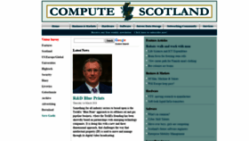What Computescotland.com website looked like in 2019 (4 years ago)