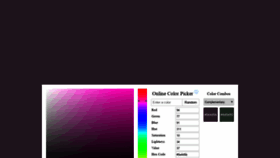 What Colorpicker.me website looked like in 2019 (4 years ago)