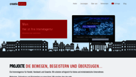 What Creativkontor.de website looked like in 2019 (4 years ago)