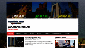 What Canakkale.net.tr website looked like in 2019 (4 years ago)