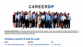 What Careerdp.com website looked like in 2019 (4 years ago)