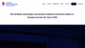 What Canada-uk.org website looked like in 2019 (4 years ago)