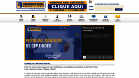 What Cartoriopostal.com.br website looked like in 2019 (4 years ago)