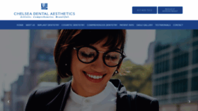 What Chelseadentalaesthetics.com website looked like in 2019 (4 years ago)