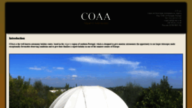 What Coaa.co.uk website looked like in 2019 (4 years ago)