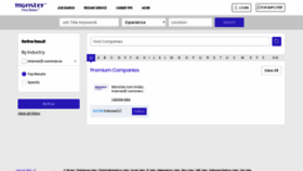 What Company.monster.com.hk website looked like in 2019 (4 years ago)