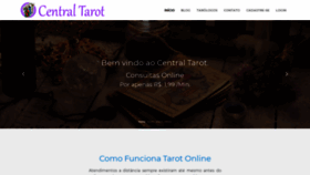 What Centraltarot.com.br website looked like in 2019 (4 years ago)