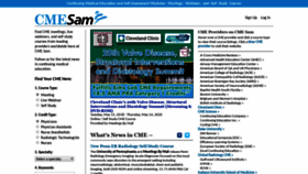 What Cmesam.com website looked like in 2019 (4 years ago)