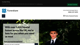 What Co-operativefuneralcare.co.uk website looked like in 2019 (4 years ago)