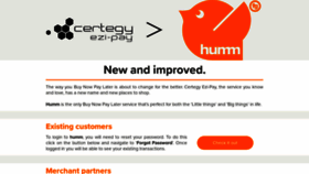 What Certegyezipay.com.au website looked like in 2019 (4 years ago)
