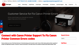 What Canonprintersupport247.com website looked like in 2019 (4 years ago)