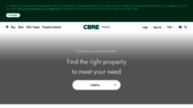 What Cbre.co.th website looked like in 2019 (4 years ago)